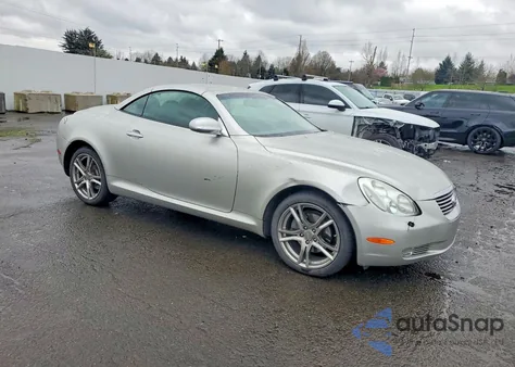 2002 Lexus Sc 430 Base из США, поврежденный, VIN JTHFN48Y820006028
